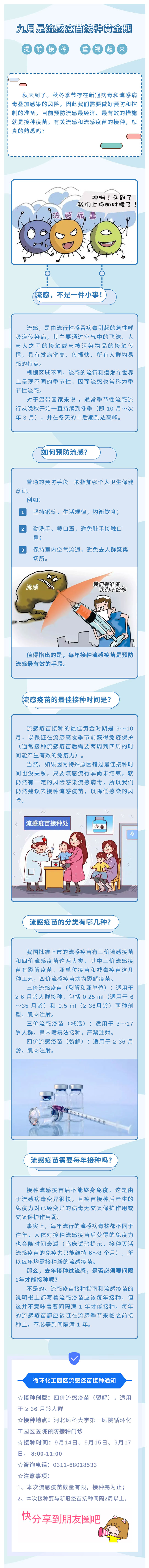 九月是流感疫苗接種黃金期，提前接種重視起來(lái)！文末有苗苗哦~.jpg